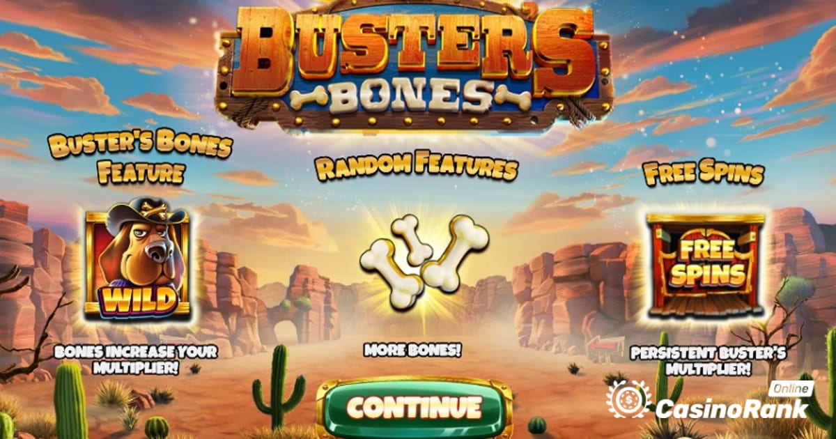 NetEnt Unleashes Its Fierce Pooches with Buster's Bones Slot